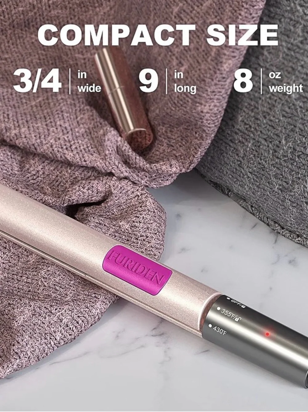 Furiden 2 in 1 Mini Flatiron